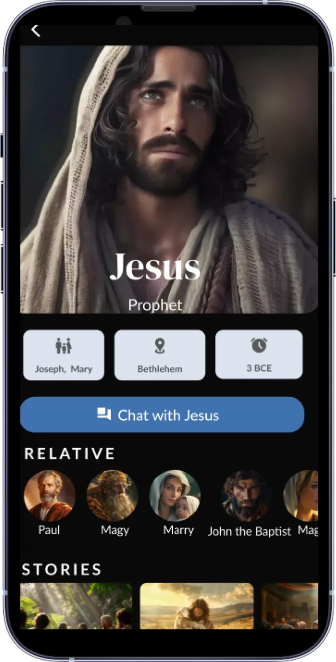 Talk with AI biblical figures