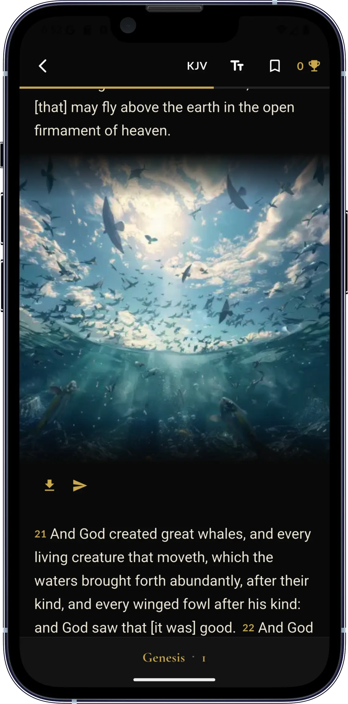 Read the books of the Bible with AI generated images